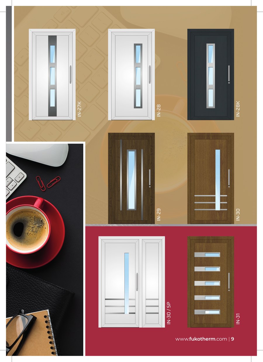 Fukotherm ajtópanel klasszikus mintasorozat
